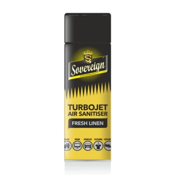 SOVEREIGN Fresh Linen Car Air Freshener Deodorizer Spray Auto Interior