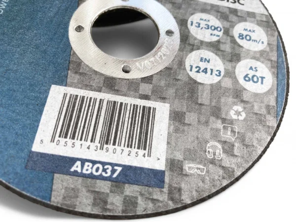 Stainless Steel Cutting Disc 12MM Toolzone AB037