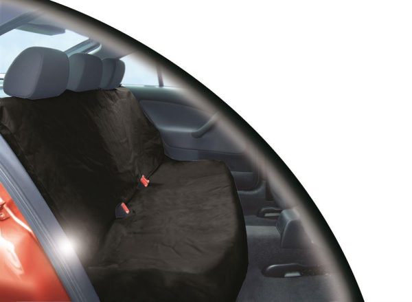 Streetwize Waterproof Single Rear Seat Cover Heavy Duty Black Car Van Universal