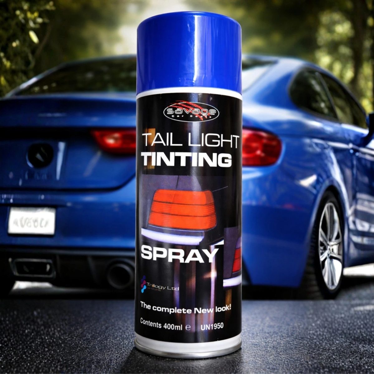 Tail Light Tint Spray Automotive Lens Custom Black Out Smoke Paint