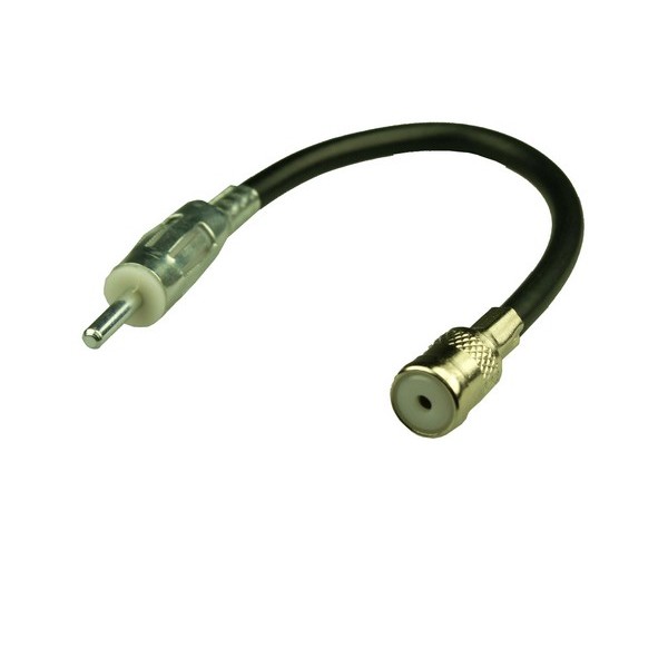 CELSUS Car Aerial Antenna Adaptor Male Plug 200mm Extension Cable Lead Radio - Image 2