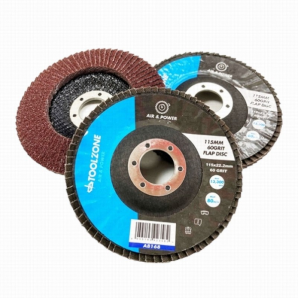 Toolzone 120 Grit Flap Disc Sanding Grinding Angle Grinder