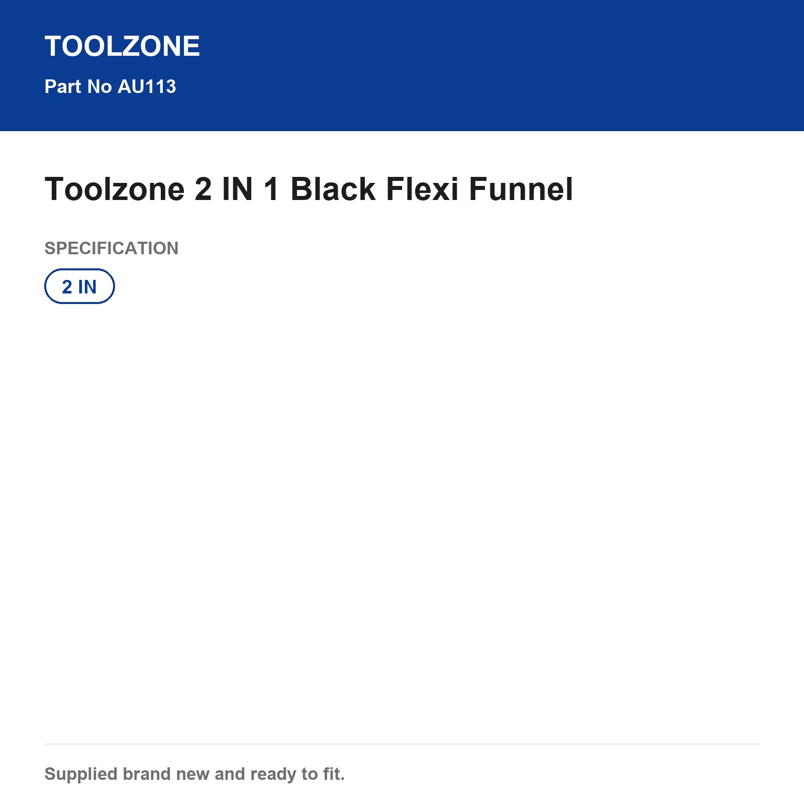 Funnel Toolzone 2-in-1 Black Flexible - Image 5