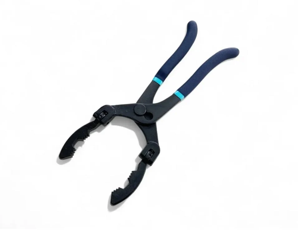 Oil Filter Pliers Wrench Adjustable Flexi Jaw Toolzone AU408