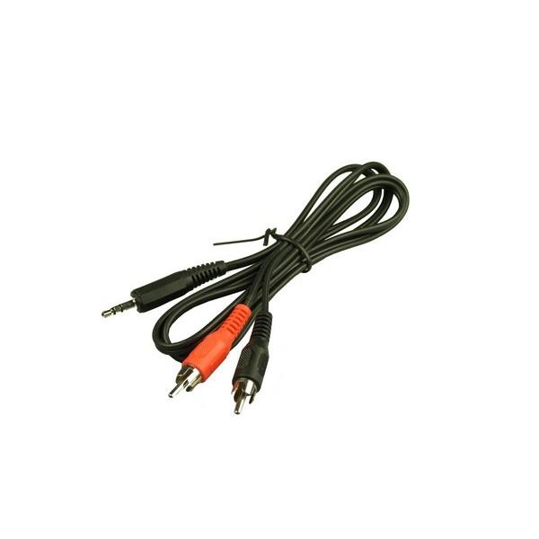 3.5mm Jack to RCA Phono Aux Audio Cable CELSUS 1.2m