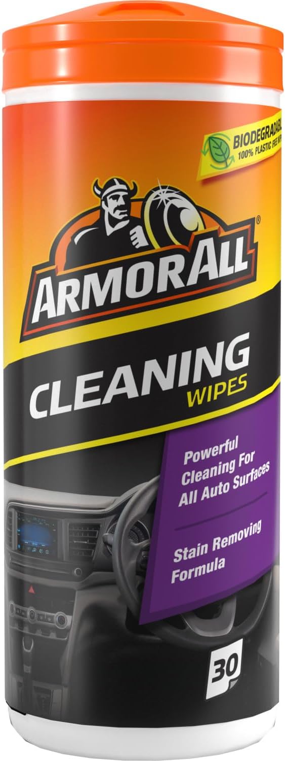 Armor All Car Interior Cleaning Wipes 30 Count Auto Detailer