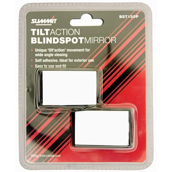 SUMMIT Adjustable Blind Spot Mirror Pair Car Truck SUV