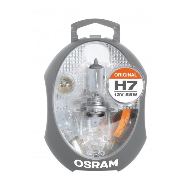 OSRAM H7 (477/499) Bulb Kit Spare Bulbs Fuses Car Emergency