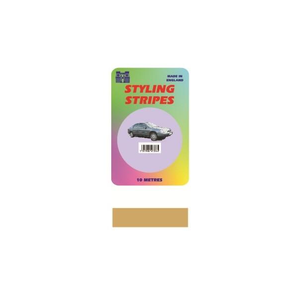 Gold Pinstripe Tape 6mm 10m Car Auto Vinyl Trim Decal Styling