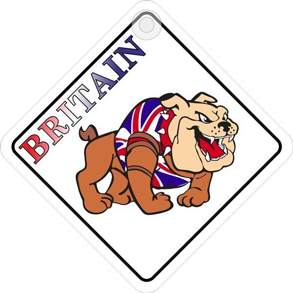 British Bulldog Car Dashboard Mascot Ornament Auto Accessory Decoration