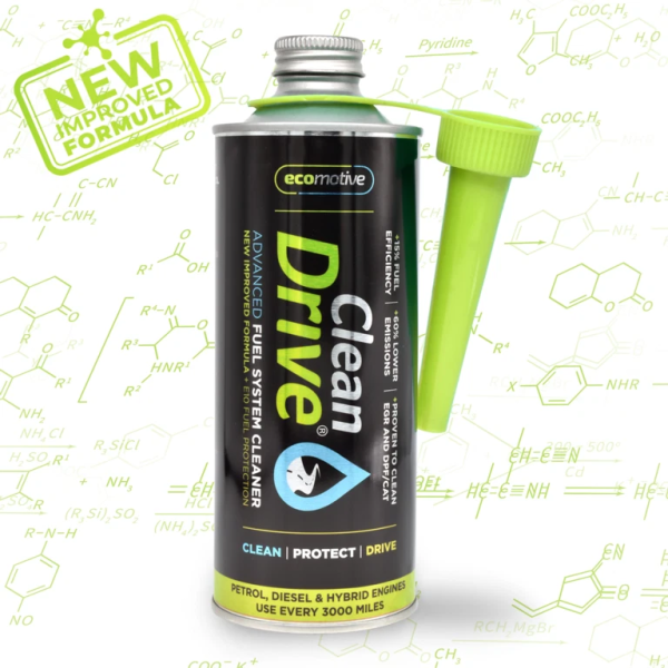 Ecomotive CLEAN DRIVE 450ML Fuel System & Engine Cleaner Performance Additive