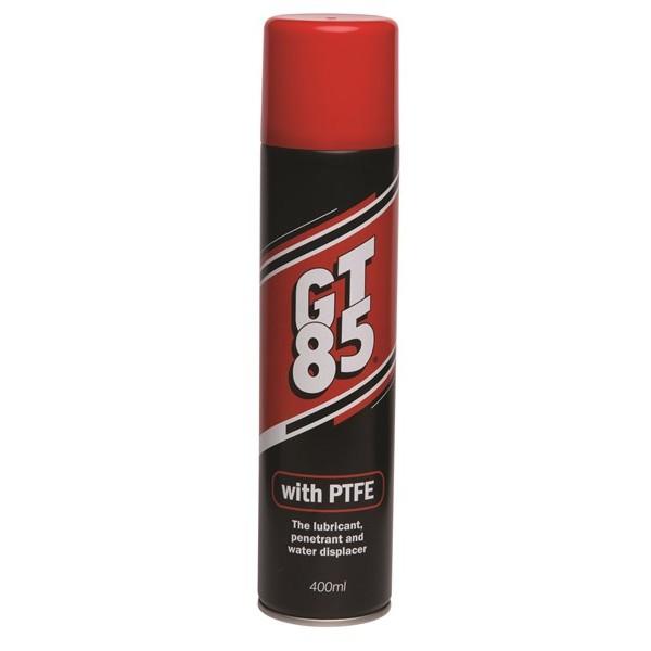 GT85 PTFE Multi-Purpose Lubricant Spray 400ml Bike Car Workshop Maintenance