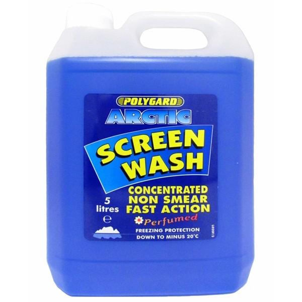 POLYGARD Arctic Screen Wash Concentrated -20C 5L Windscreen Fluid
