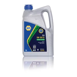 NAPA 5W-30 Fully Synthetic Engine Oil C3 C4 Low SAPS DPF 5L