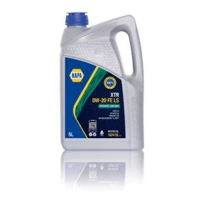 NAPA 0W-20 Engine Oil Fully Synthetic ACEA C5 5L N2415L