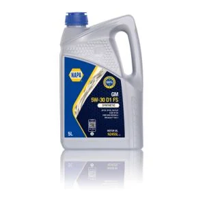 NAPA 5W-30 Full Synthetic GM dexos1 Gen 2 Engine Oil 5L
