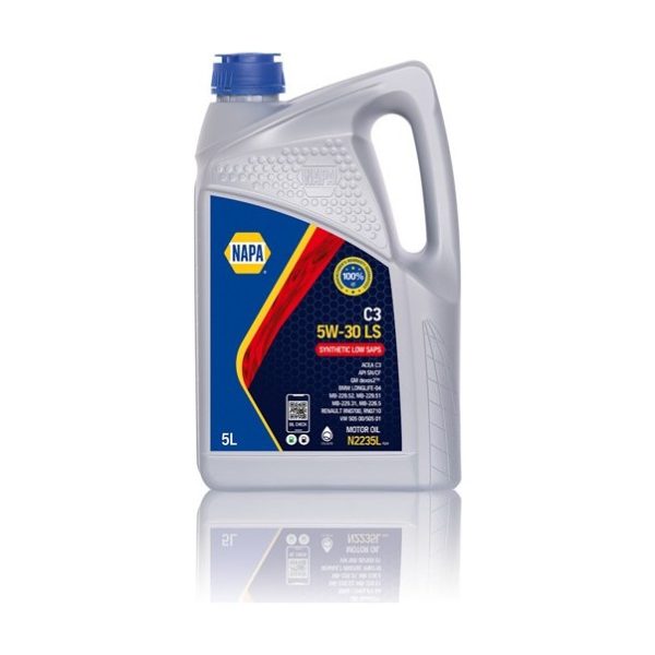 5W-30 Low SAPS ACEA C3 Engine Oil Napa N2235L 5 Litre