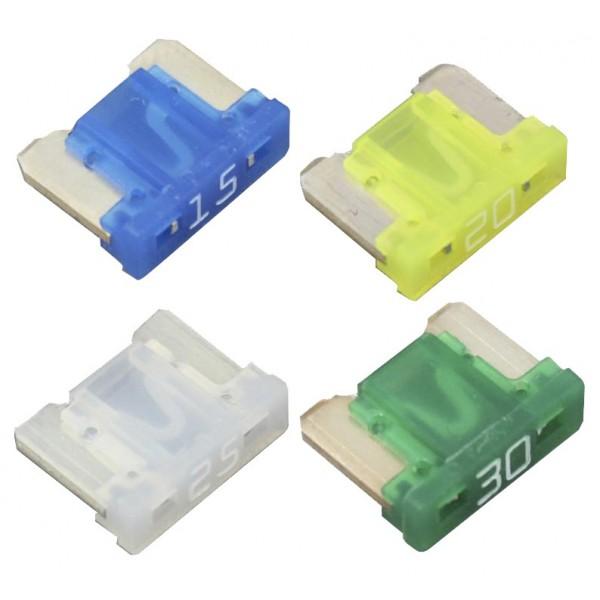 PEARL Micro Blade Car Fuses Assorted Pack 15A 20A 25A 30A