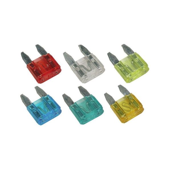 PEARL 15A Mini Blade Fuses Car Automotive Pack of 10