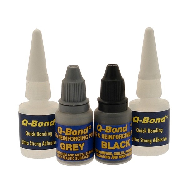 Q Bond QB2 Ultra Strong Adhesive Repair Kit Plastic Metal Fix Glue Filler - Image 2