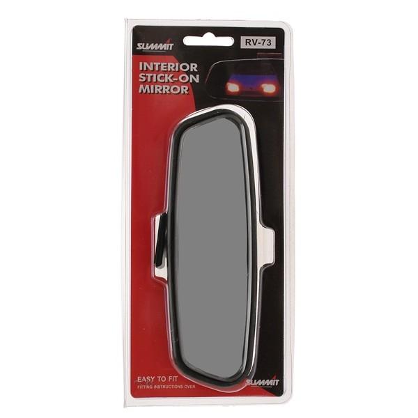 SUMMIT Rear View Mirror Universal Stick On Non Dipping RV-73