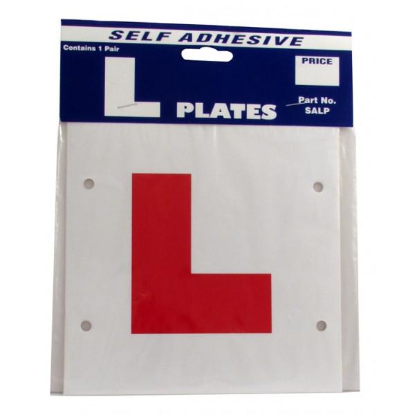 Self Adhesive Learner L Plates Pair – Universal Car Van Driving School