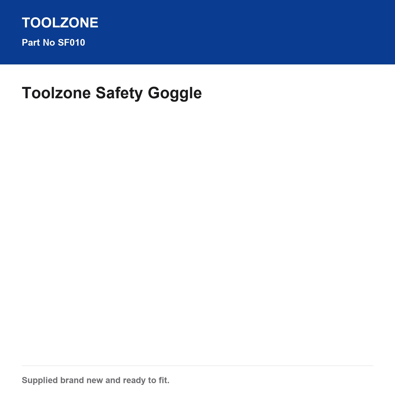 Safety Goggle Toolzone SF010 - Image 5