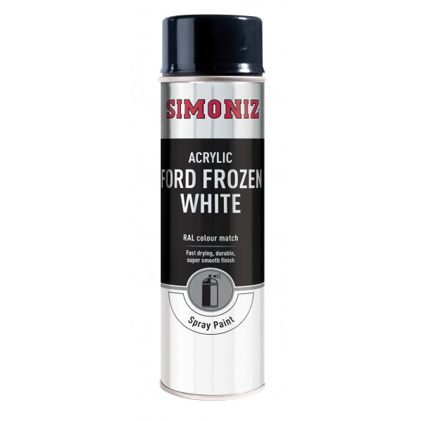 SIMONIZ Ford Van White Car Paint 500ml Auto Body Repair - Image 2