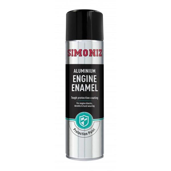 SIMONIZ Engine Enamel Paint High Temp Aluminium 500ml