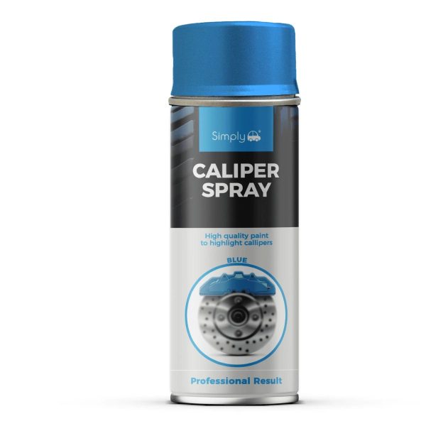 Simply Auto Blue Brake Caliper Spray Paint 400ML High Temp Coating