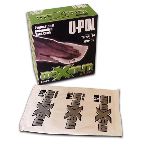 U-POL Tack Cloth 10 Pack Auto Paint Prep Dust Remover Lint Free