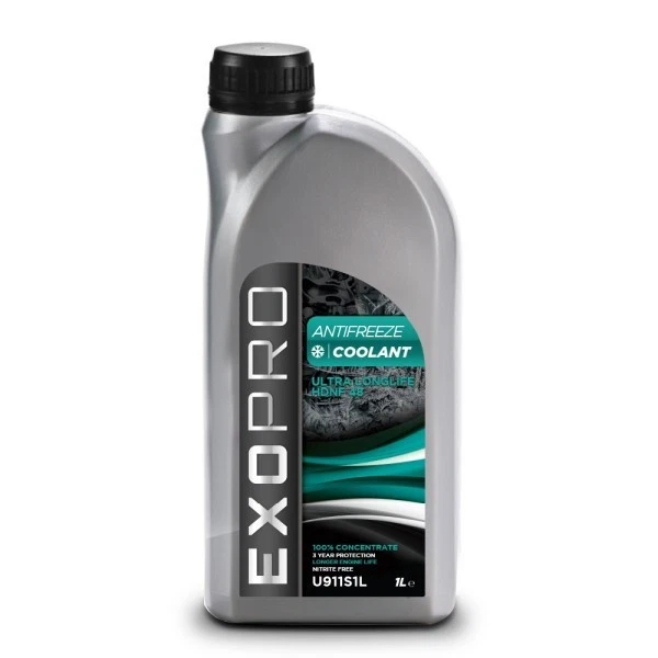 EXOL Exopro Ultra Longlife Antifreeze Coolant Blue/Green 1 Litre
