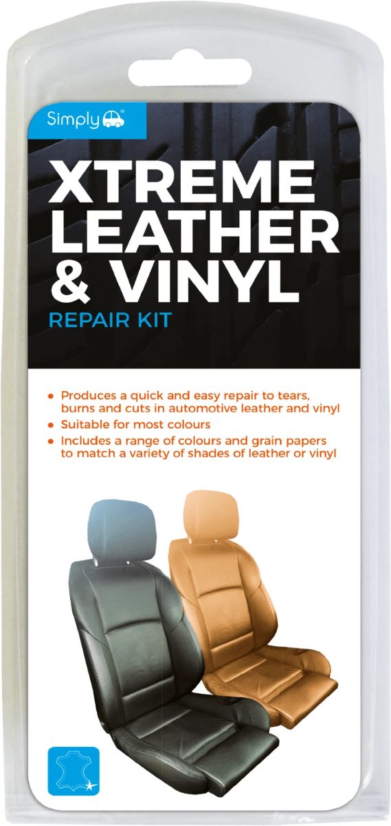 Simply Auto XTREME Leather & Vinyl Repair Kit Car Interior Seat Upholstery