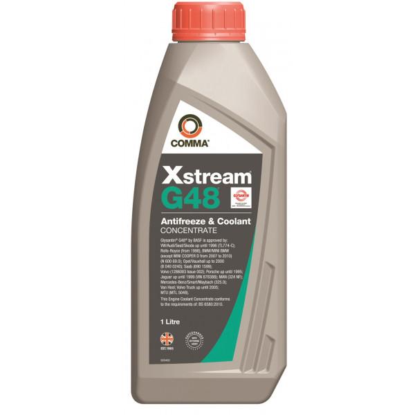 COMMA G48 Antifreeze Coolant Concentrated 1L Xstream