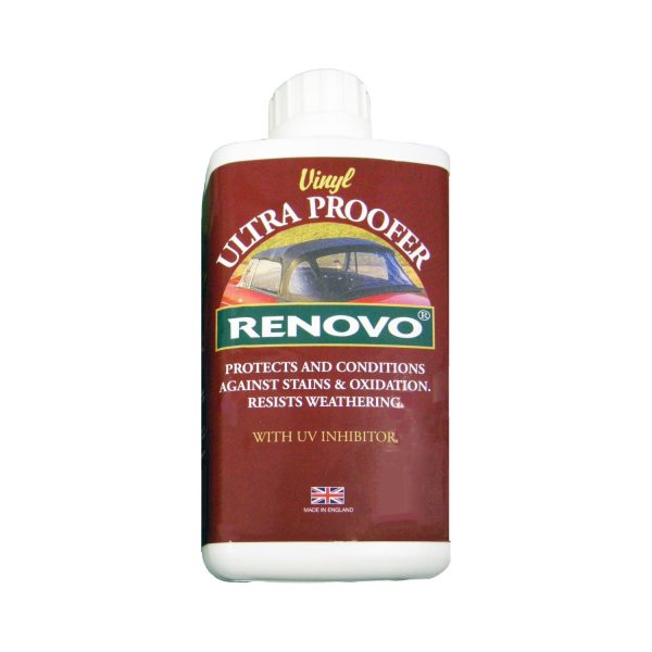 Renovo Vinyl Ultra Proofer 500ml Soft Top Protector Trim Restorer