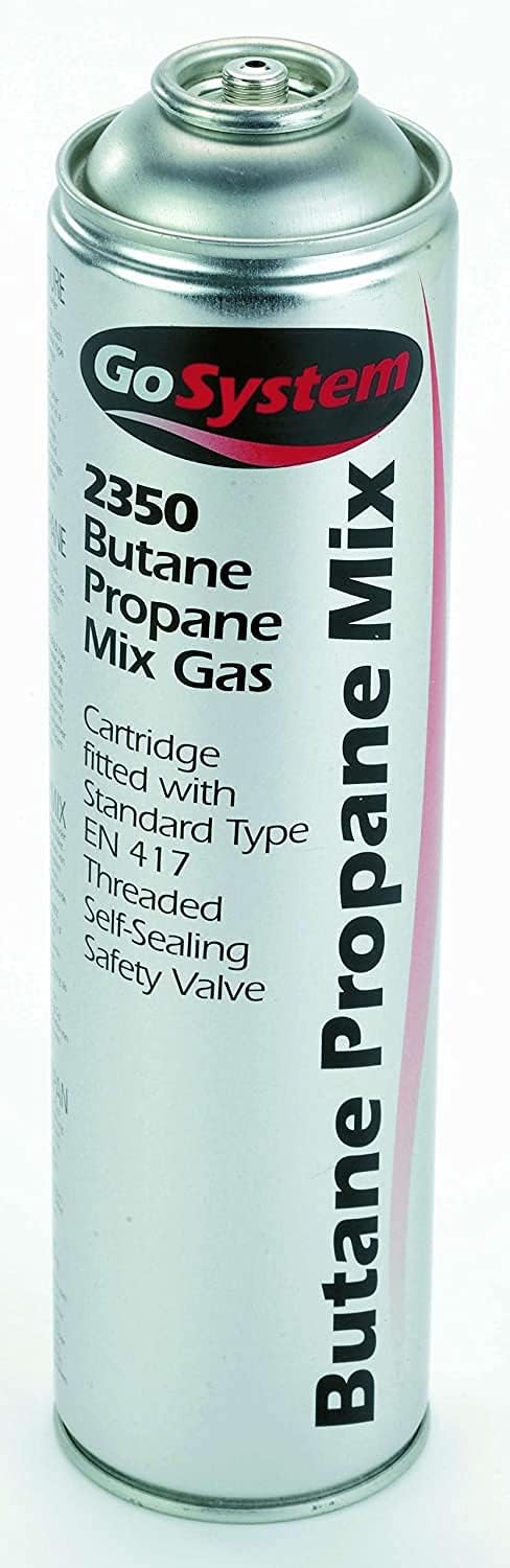 GoSystem 2350 Butane Propane Gas Canister Portable Camping Fuel