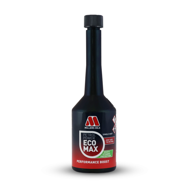 Millers Oils Petrol Power EcoMax Engine Cleaner Fuel Treatment 250ml