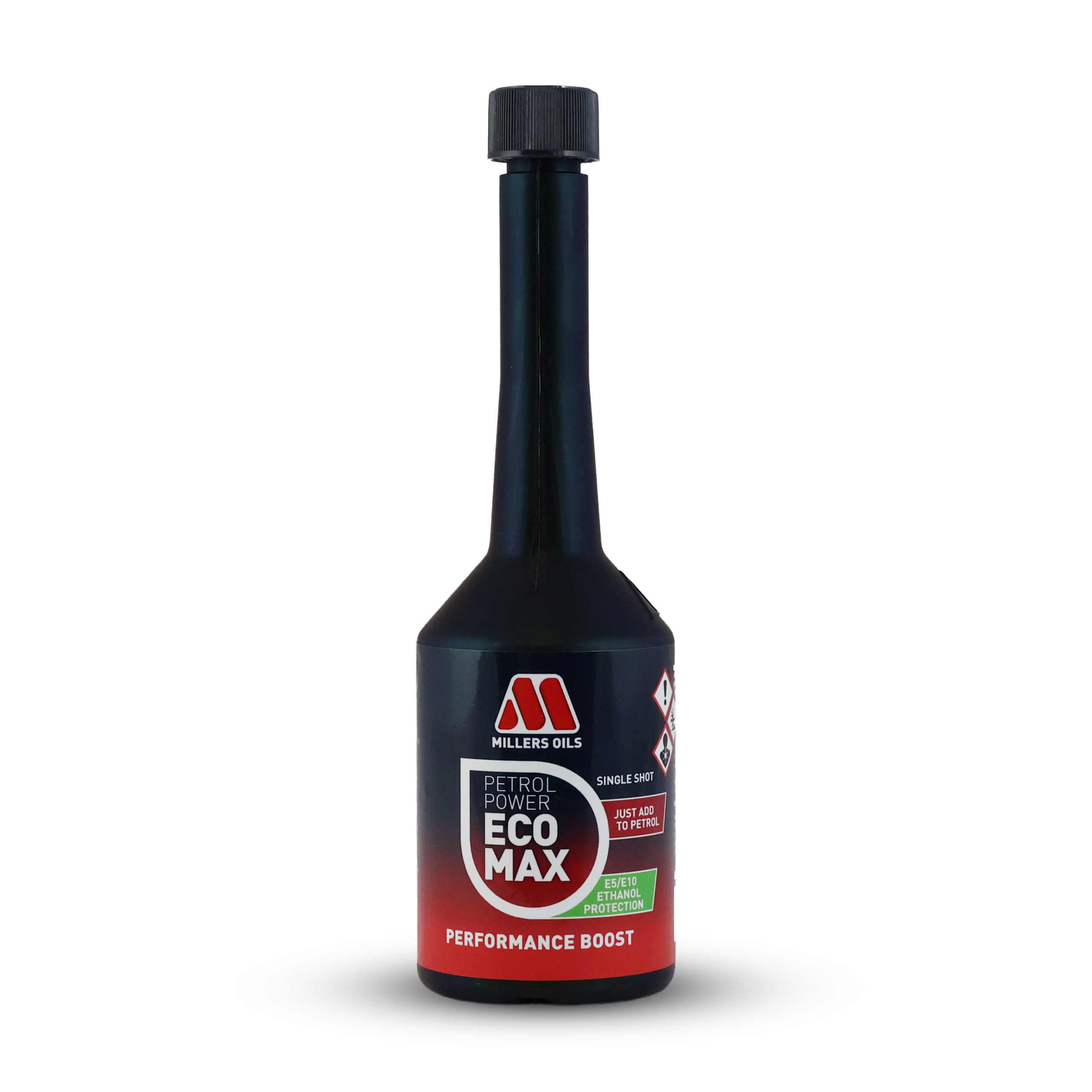 Millers Oils Petrol Power EcoMax Engine Cleaner Fuel Treatment 250ml