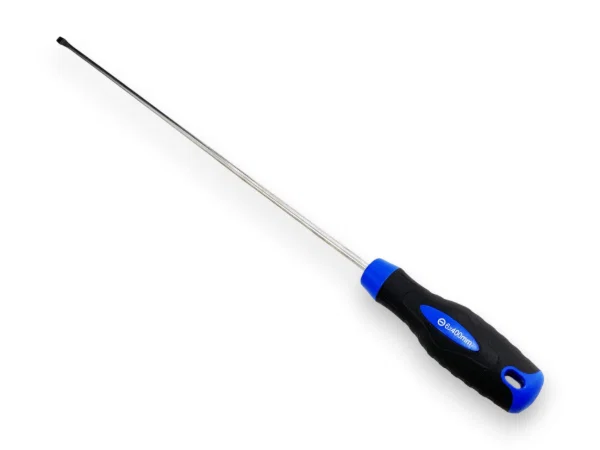 Toolzone Slot Flathead Screwdriver 6mm x 400mm Long Blade Automotive Tool - Image 2