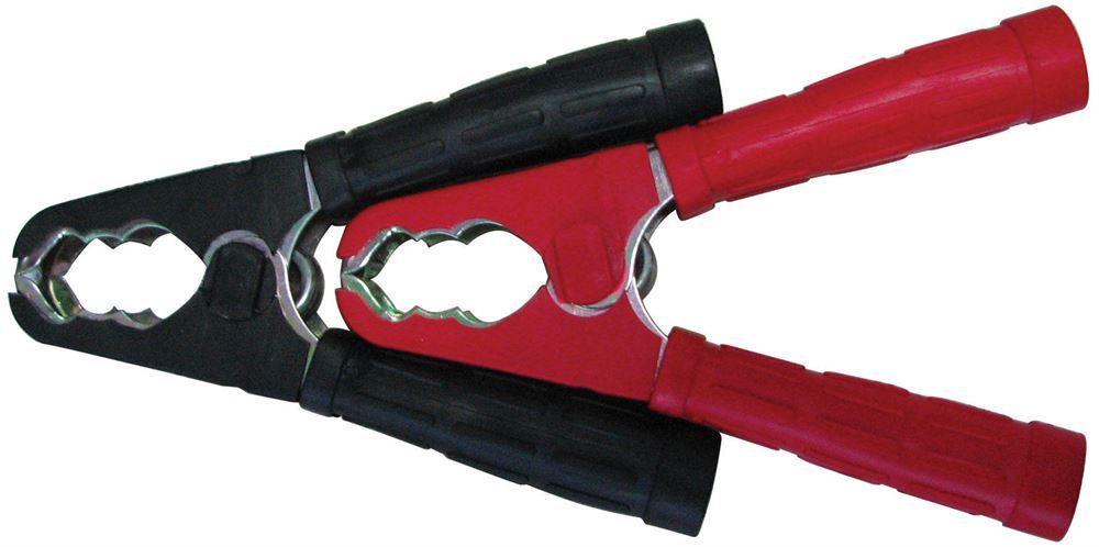 Streetwize Pair of 400 Amp Insulated Crocodile Clips Car Van Caravan Universal