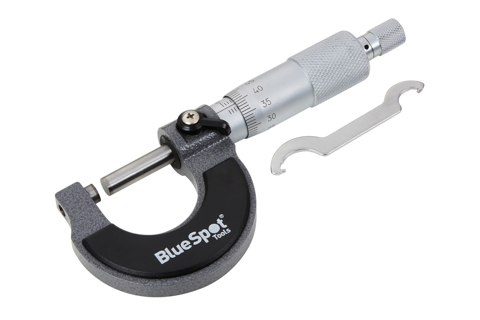 BlueSpot Outside Micrometer 0-25mm 0.01mm - Image 2