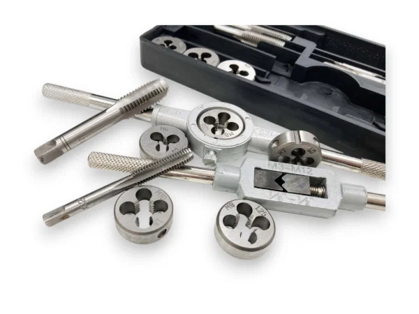 Tap & Die Set Metric 20PC Carbon Steel Toolzone TP101