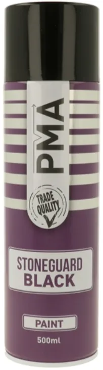 PMA Stoneguard Black 500ML Underseal Anti-Chip Protective Coating