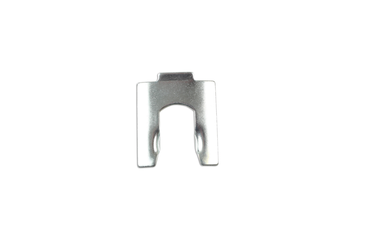 Connect Car Brake Hose Clips Silver 35.8×29.8mm Hydraulic Line Retainers 10x