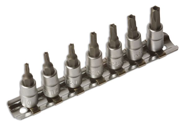 Laser Tools 3389 TS Star Bits 5-Sided 1/4″D 7pc Set
