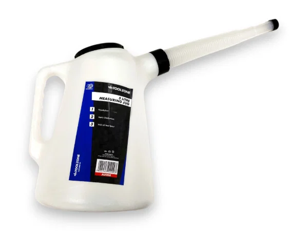Toolzone 5 Litre Measuring Jug with Lid & Spout