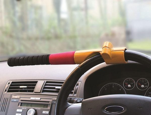 Anti Theft Steering Wheel Lock Streetwize Baseball Bat Universal Car Van