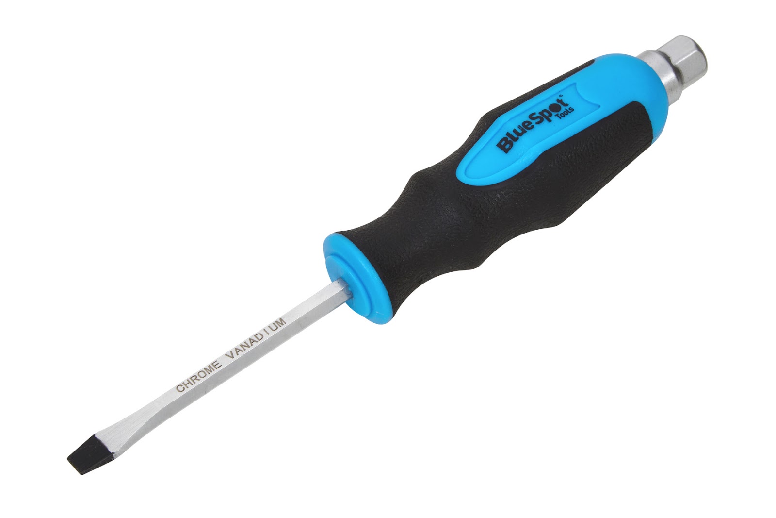BlueSpot Slotted Hex Bolster Screwdriver (5x75mm) - Image 2