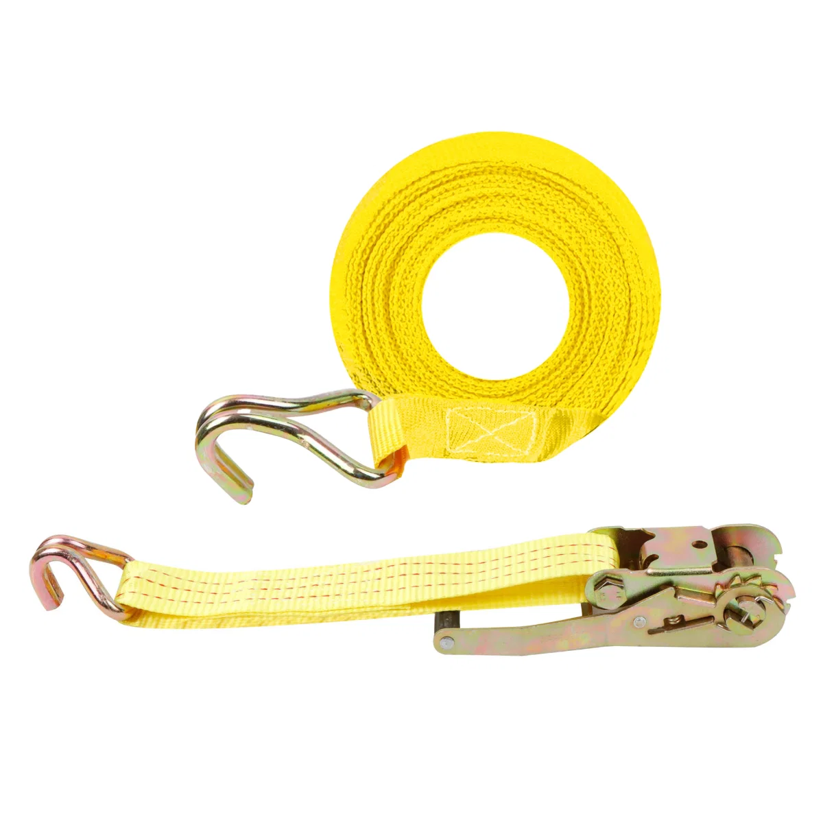 Streetwize Ratchet Tie Down Heavy Duty 50mm/8m Cargo Straps Trailer Car - Image 2