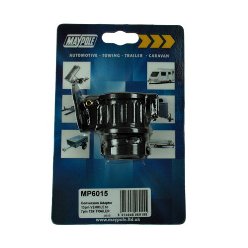 Maypole 13 Pin to 7 Pin Trailer Adaptor Towbar Caravan Electrics